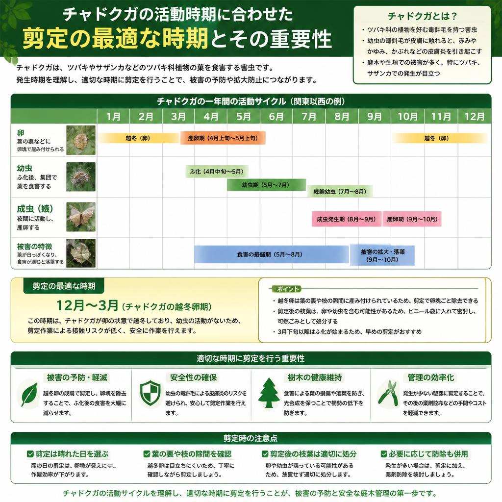 理想的な剪定のタイミング
