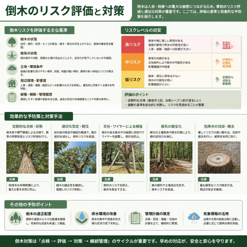 4. 倒木リスクの評価と対策