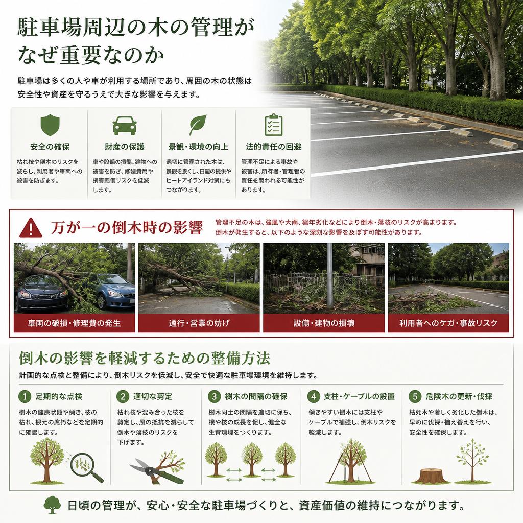 5. 駐車場整備と安全確保